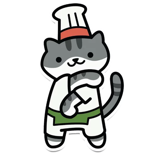 👊 Стикер «Neko Atsume» для Telegram