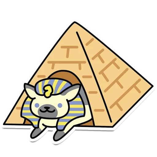 👑 Стикер «Neko Atsume» для Telegram