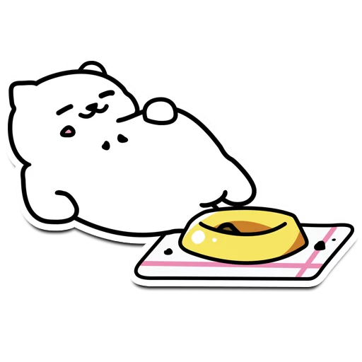 😏 Стикер «Neko Atsume» для Telegram
