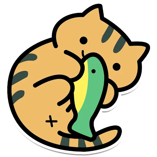 😼 Стикер «Neko Atsume» для Telegram