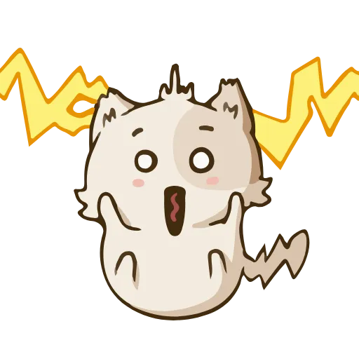 😱 Стикер «Neko Chan» для Telegram