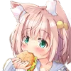 😍 Эмодзи «neko» для Telegram