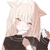 😉 Эмодзи «neko» для Telegram