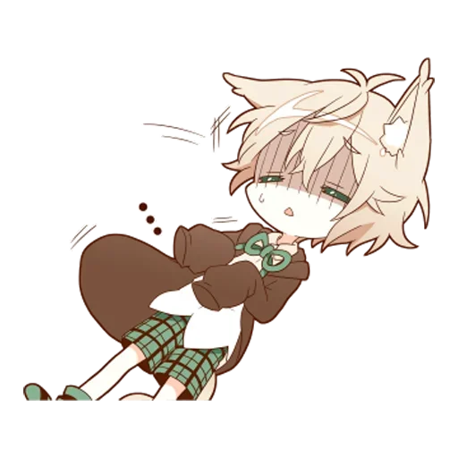 😐 Стикер «Neko kun» для Telegram