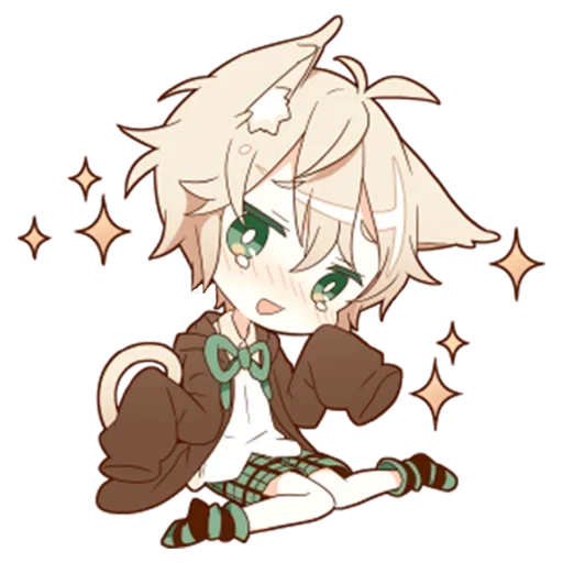 🥸 Стикер «Neko kun» для Telegram