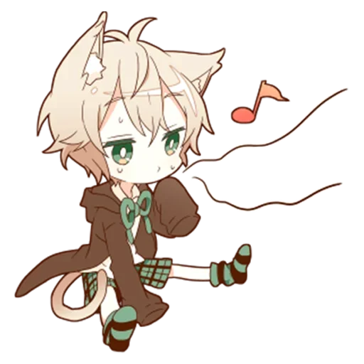 🎶 Стикер «Neko kun» для Telegram
