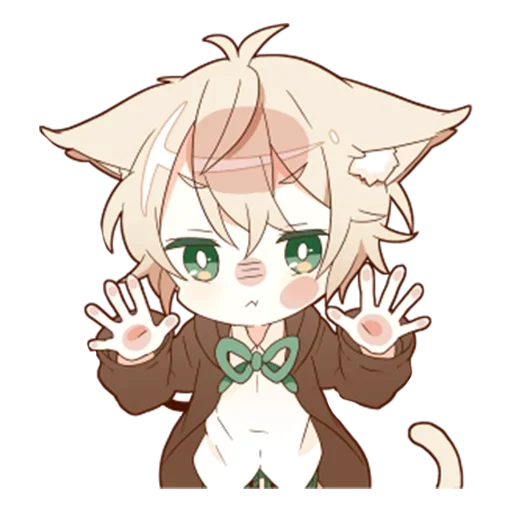 🥲 Стикер «Neko kun» для Telegram