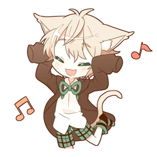 🎶 Стикер «Neko kun» для Telegram