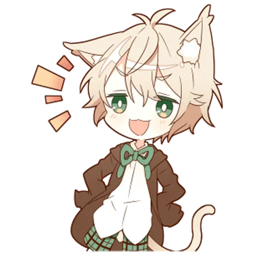 😎 Стикер «Neko kun» для Telegram