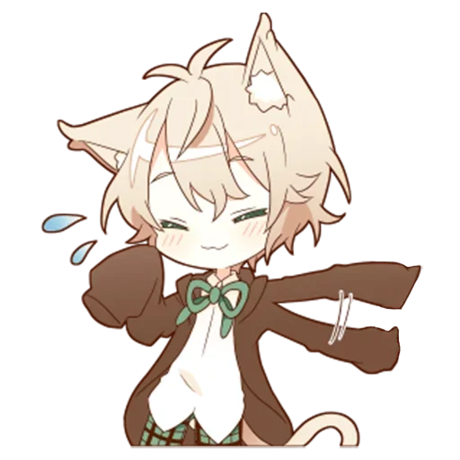 👋 Стикер «Neko kun» для Telegram