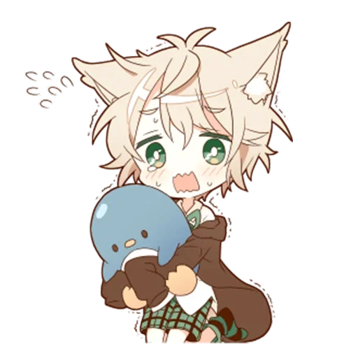 🙁 Стикер «Neko kun» для Telegram