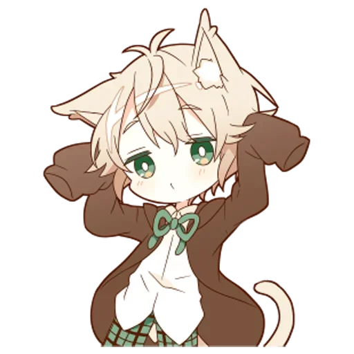 👻 Стикер «Neko kun» для Telegram