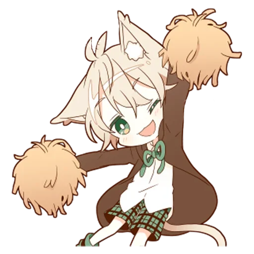 🎉 Стикер «Neko kun» для Telegram