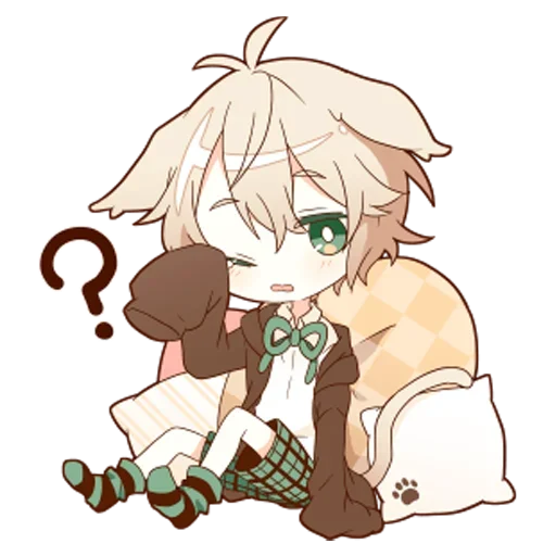❔ Стикер «Neko kun» для Telegram