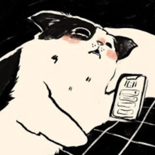 🤒 Стикер «Neko titsay» для Telegram