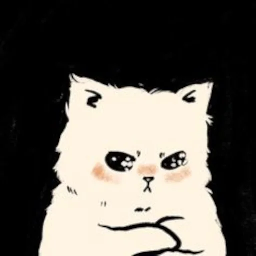 😠 Стикер «Neko titsay» для Telegram