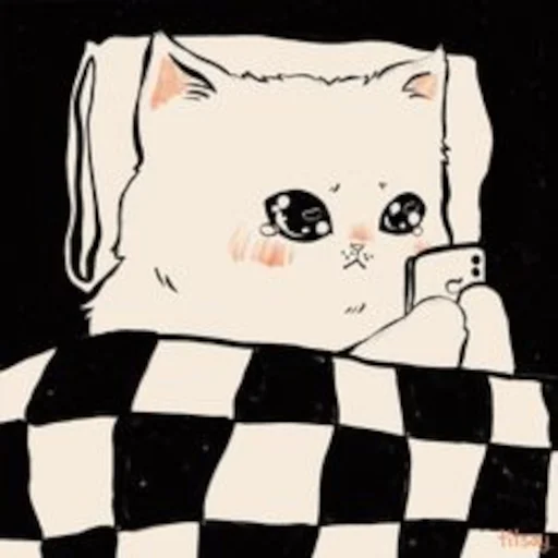 😭 Стикер «Neko titsay» для Telegram