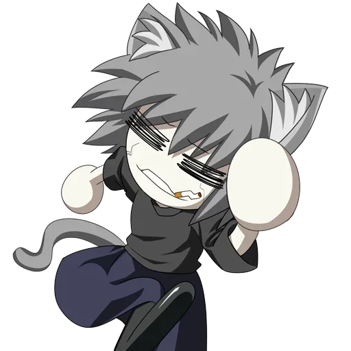 🐱 Стикер «NEKO Ton» для Telegram