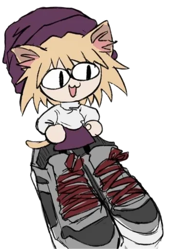 🐱 Стикер «NEKO Ton» для Telegram