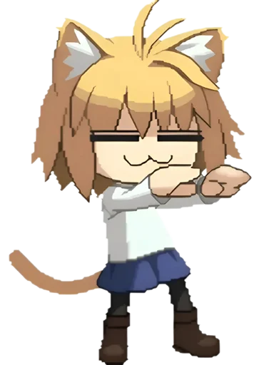 🤩 Стикер «NEKO Ton» для Telegram