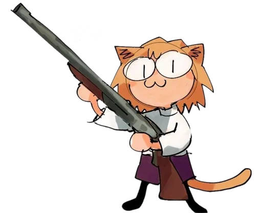 🐱 Стикер «NEKO Ton» для Telegram
