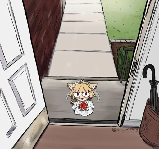 🐱 Стикер «NEKO Ton» для Telegram