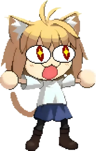 🫠 Стикер «NEKO Ton» для Telegram