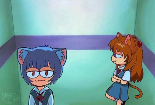 🐱 Стикер «NEKO Ton» для Telegram