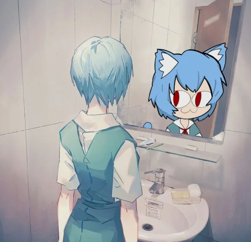 🪞 Стикер «Neko Ark» для Telegram