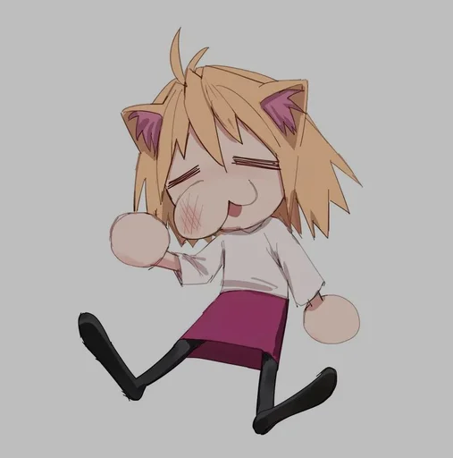 🤕 Стикер «Neko Ark» для Telegram