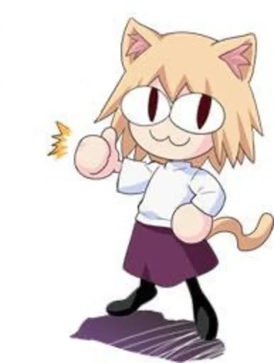 👍 Стикер «Neko Ark» для Telegram