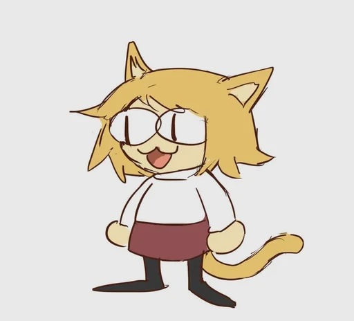 😀 Стикер «Neko Ark» для Telegram