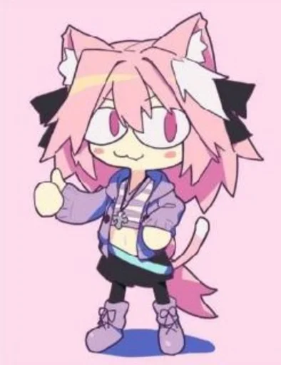 👍 Стикер «Neko Ark» для Telegram