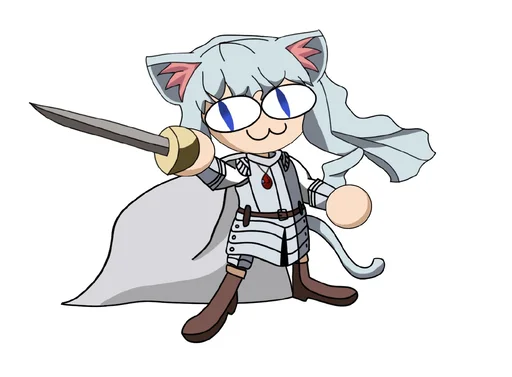 😆 Стикер «Neko Ark» для Telegram