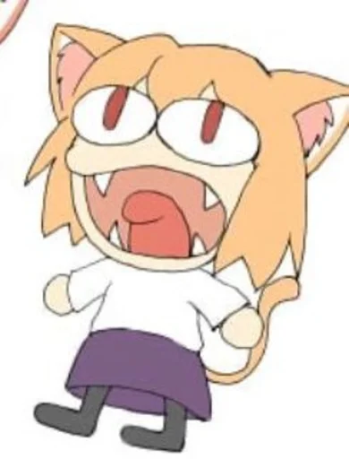 😮 Стикер «Neko Ark» для Telegram