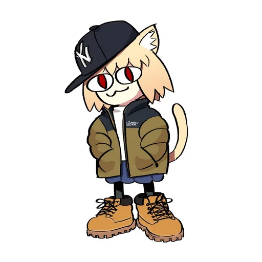 🤩 Стикер «Neko Ark» для Telegram