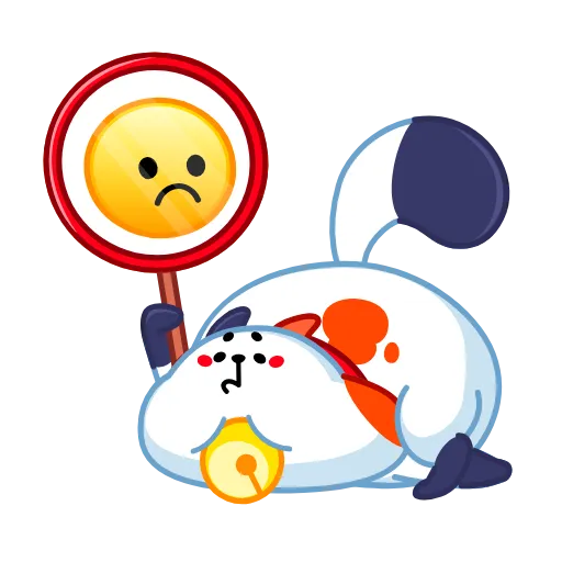 ☹️ Стикер «Neko» для Telegram