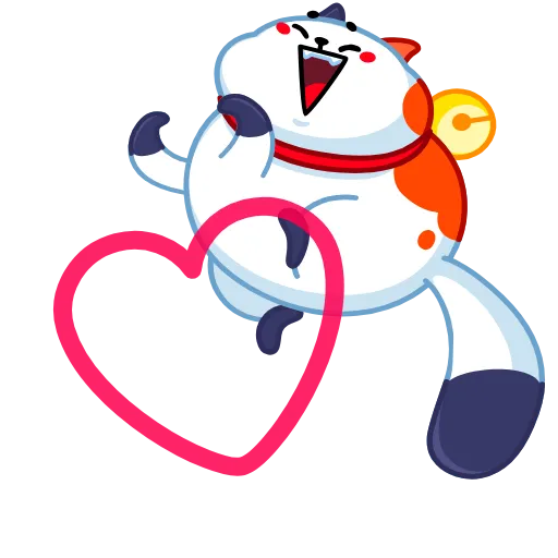 ❤️ Стикер «Neko» для Telegram