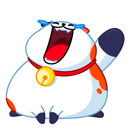 Стикерпак Neko для Telegram