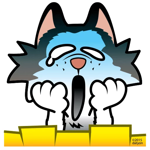 😱 Стикер «NekoChan» для Telegram