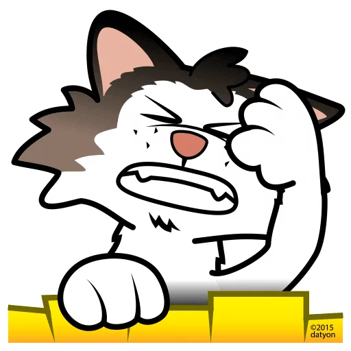 Стикерпак NekoChan для Telegram
