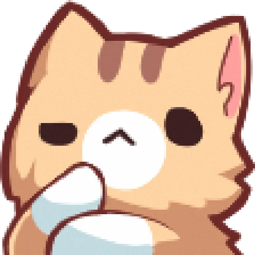 🤔 Стикер «Neko&;s emotes» для Telegram
