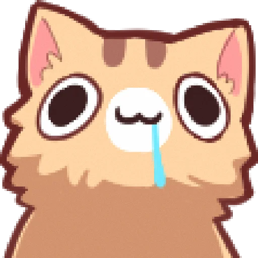 🤪 Стикер «Neko&;s emotes» для Telegram
