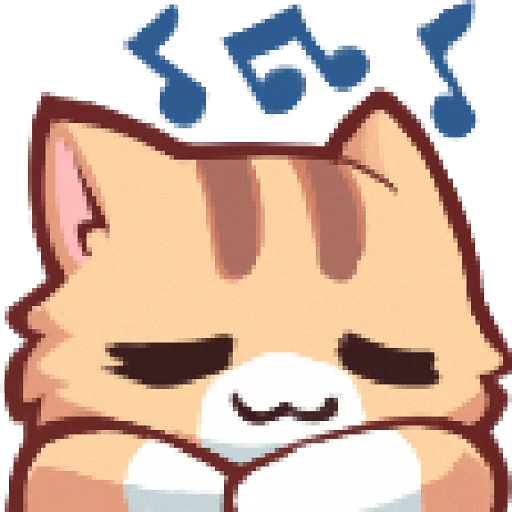 💤 Стикер «Neko&;s emotes» для Telegram