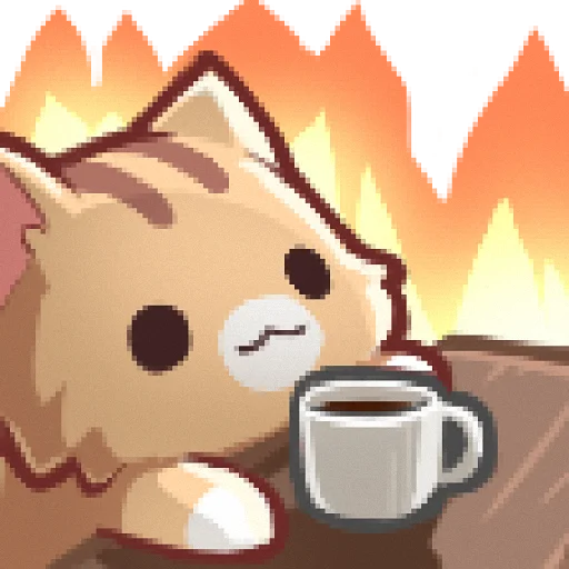 🔥 Стикер «Neko&;s emotes» для Telegram