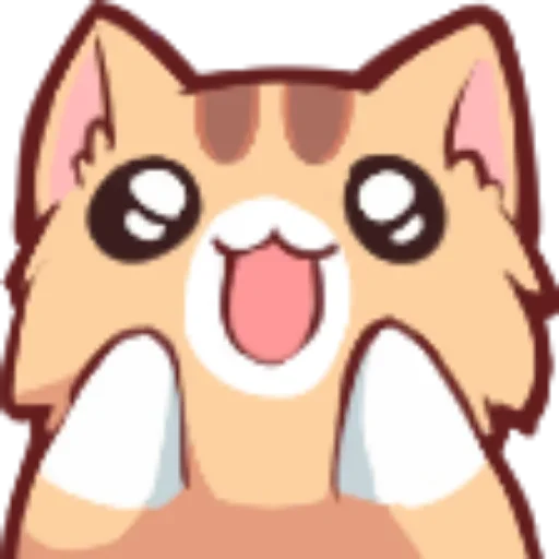😃 Стикер «Neko&;s emotes» для Telegram