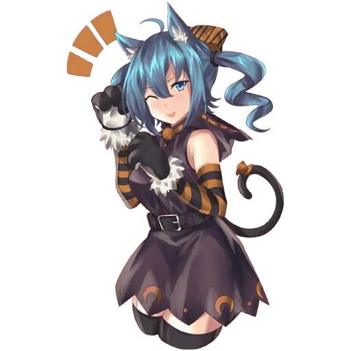 😺 Стикер «Eclipse-Chanᴺᵉᵏᵒᶠᶦᵉᵈ» для Telegram