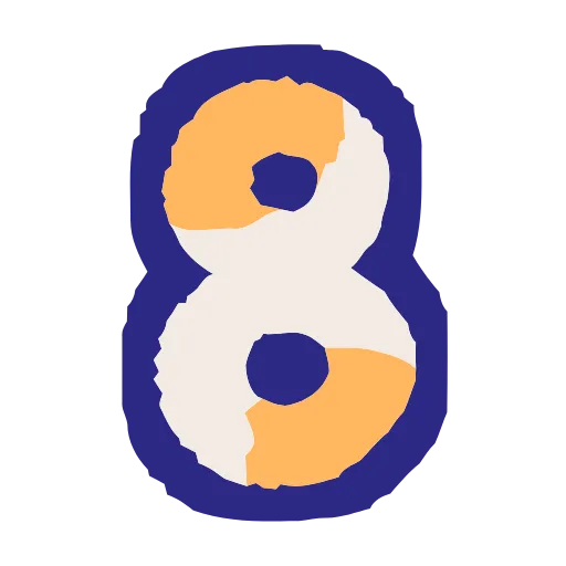 8️⃣ Эмодзи «Neko Font» для Telegram