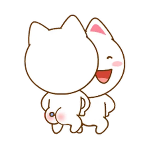 🕺 Стикер «Neko & Goya» для Telegram