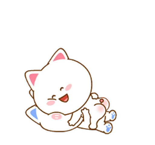 🤗 Стикер «Neko & Goya» для Telegram